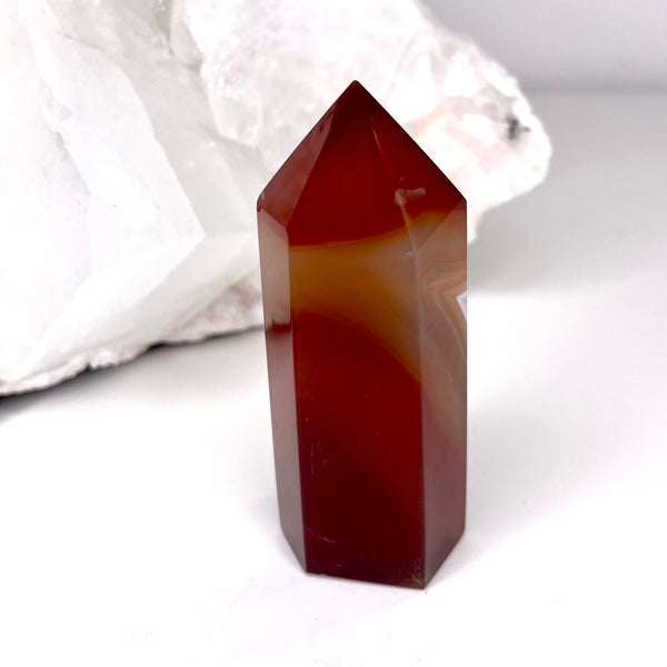 Carnelian Tower 8cm