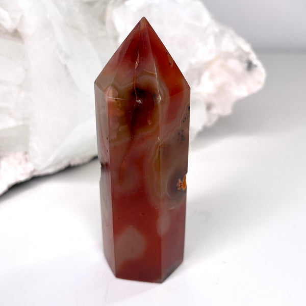 Carnelian Tower 9cm