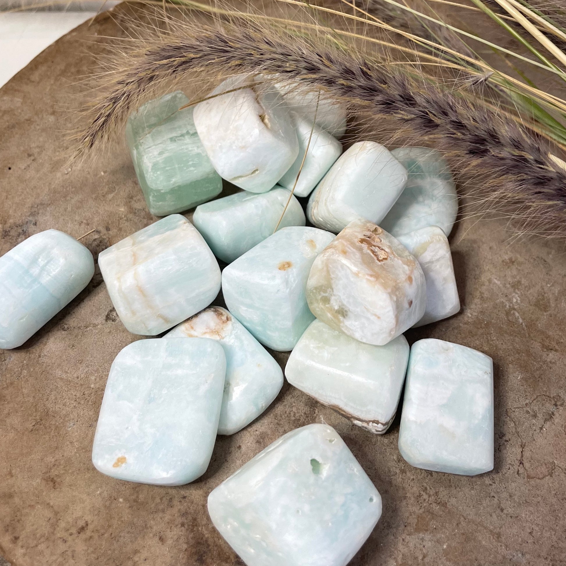 Caribbean Calcite tumbles