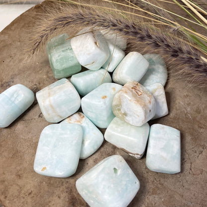 Caribbean Calcite tumbles