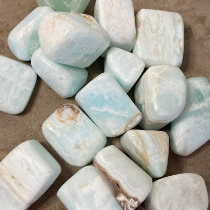 Caribbean Calcite tumbles
