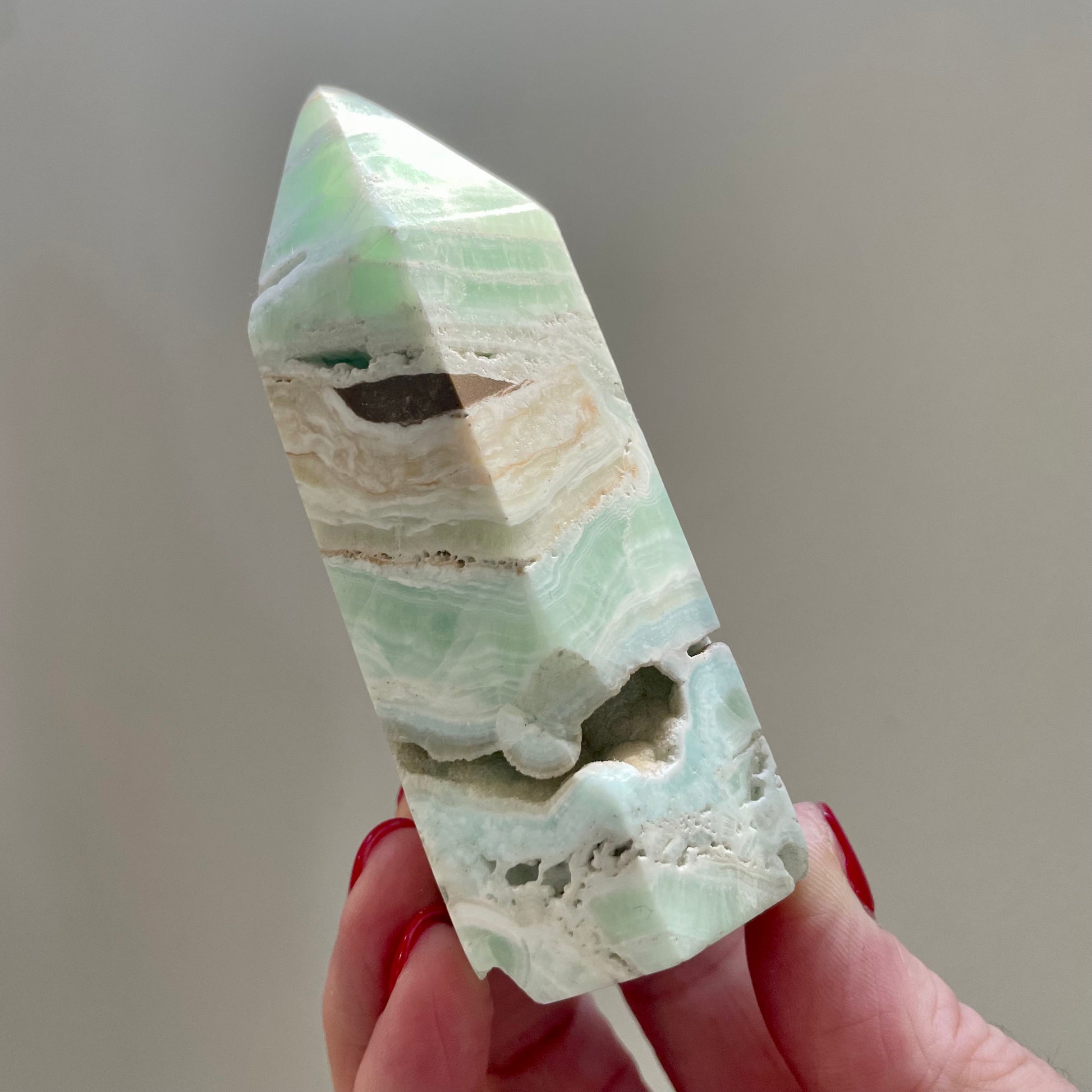 Caribbean Calcite Tower 10cm