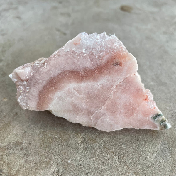 Pink Amethyst slice 7cm