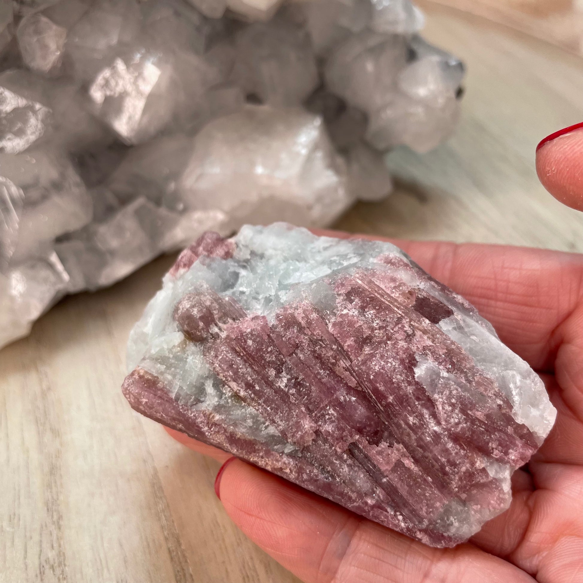 Pink Tourmaline Raw