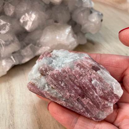 Pink Tourmaline Raw