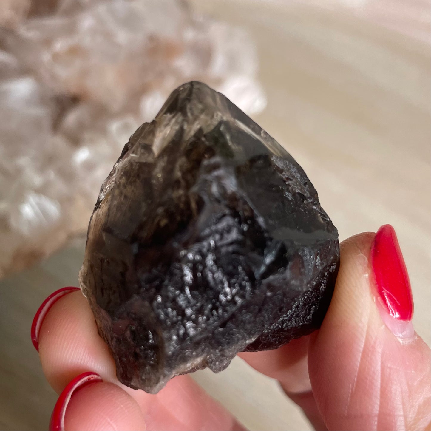 Elestial Smokey Quartz Point