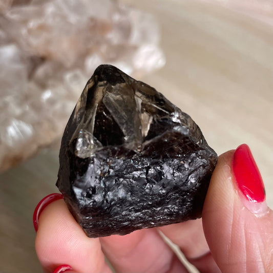 Elestial Smokey Quartz Point