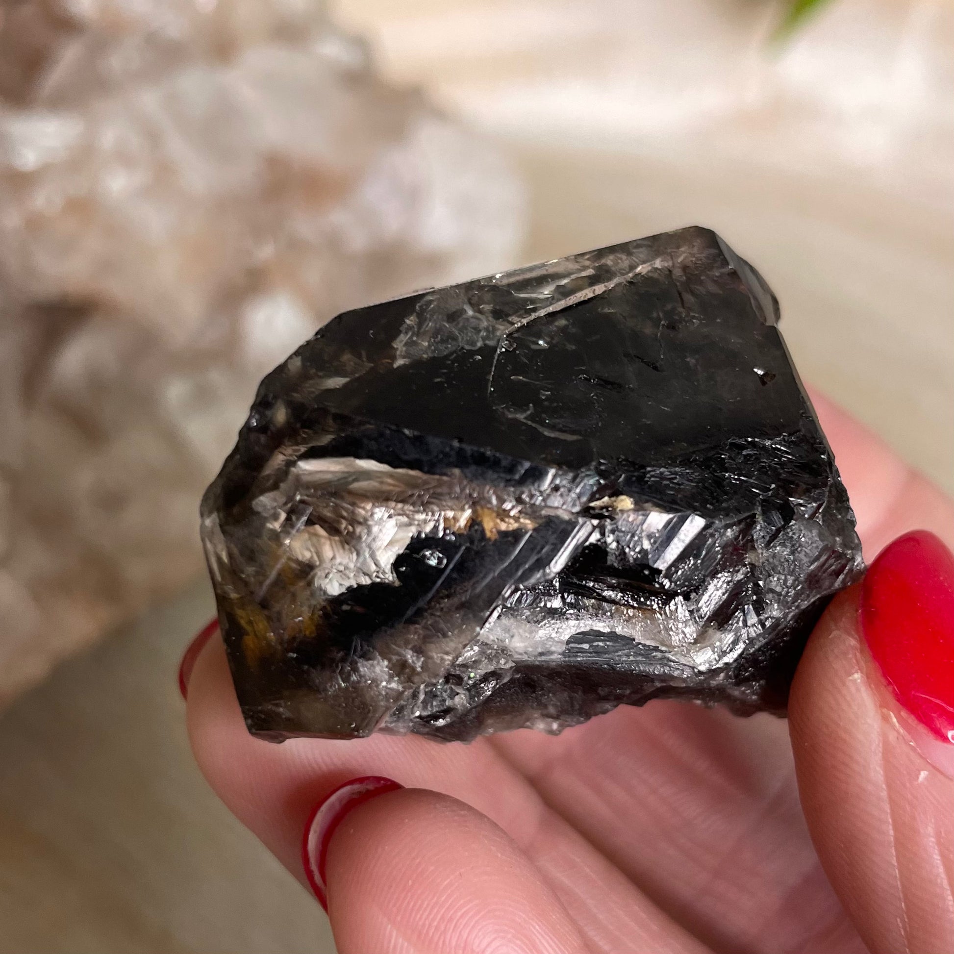 Elestial Smokey Quartz Point