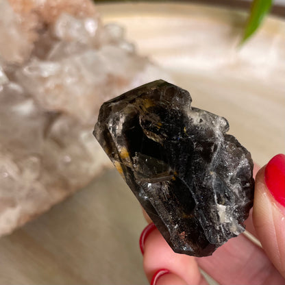 Elestial Smokey Quartz Point