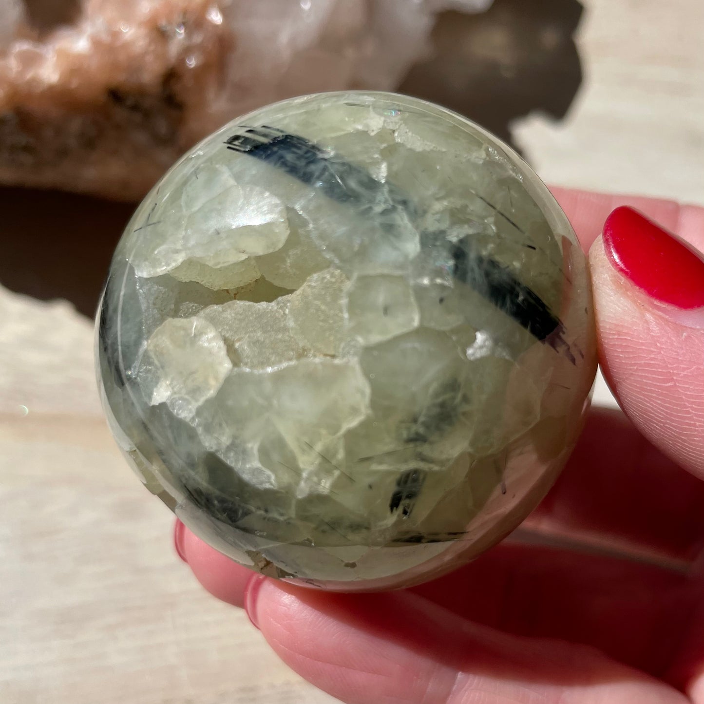 Prehnite Sphere 4CM