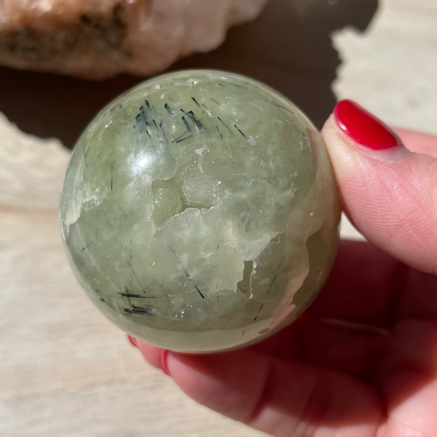 Prehnite Sphere 4CM