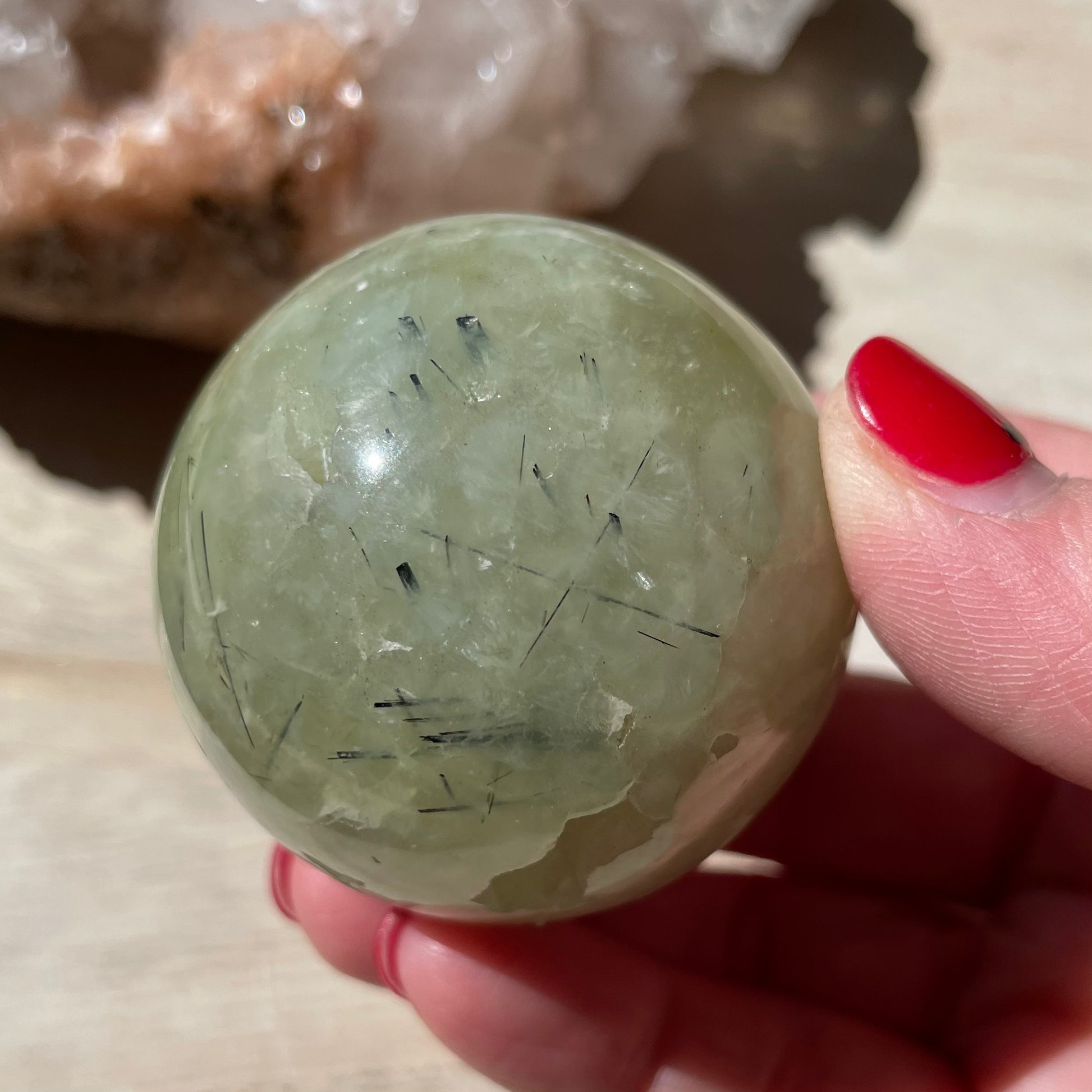 Prehnite Sphere 4CM