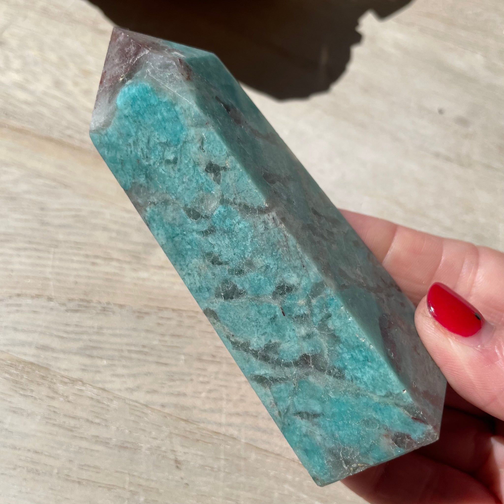 Amazonite Tower - 10cm