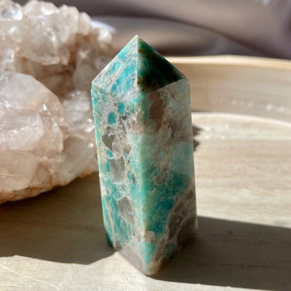 Amazonite Tower - 8cm