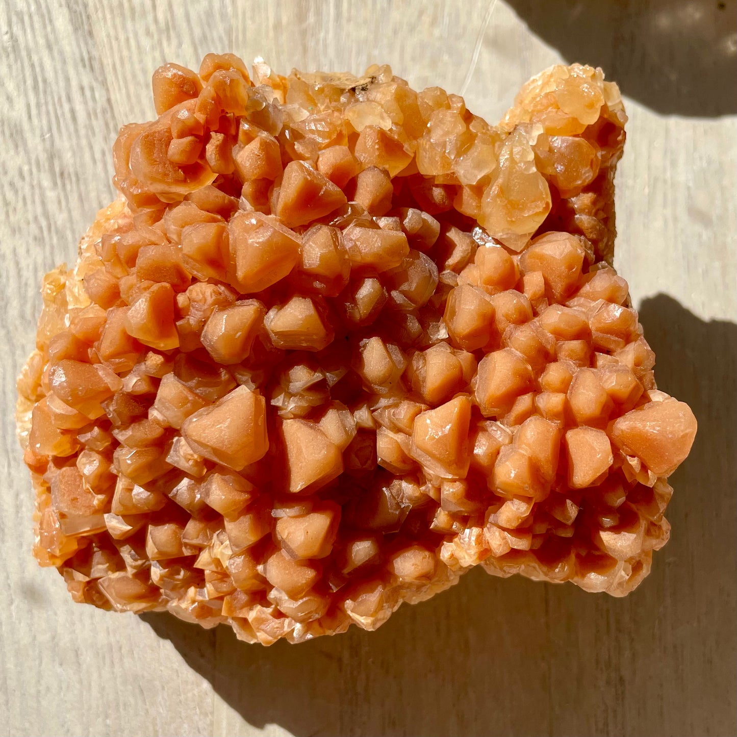 Orange Calcite Cluster 452G