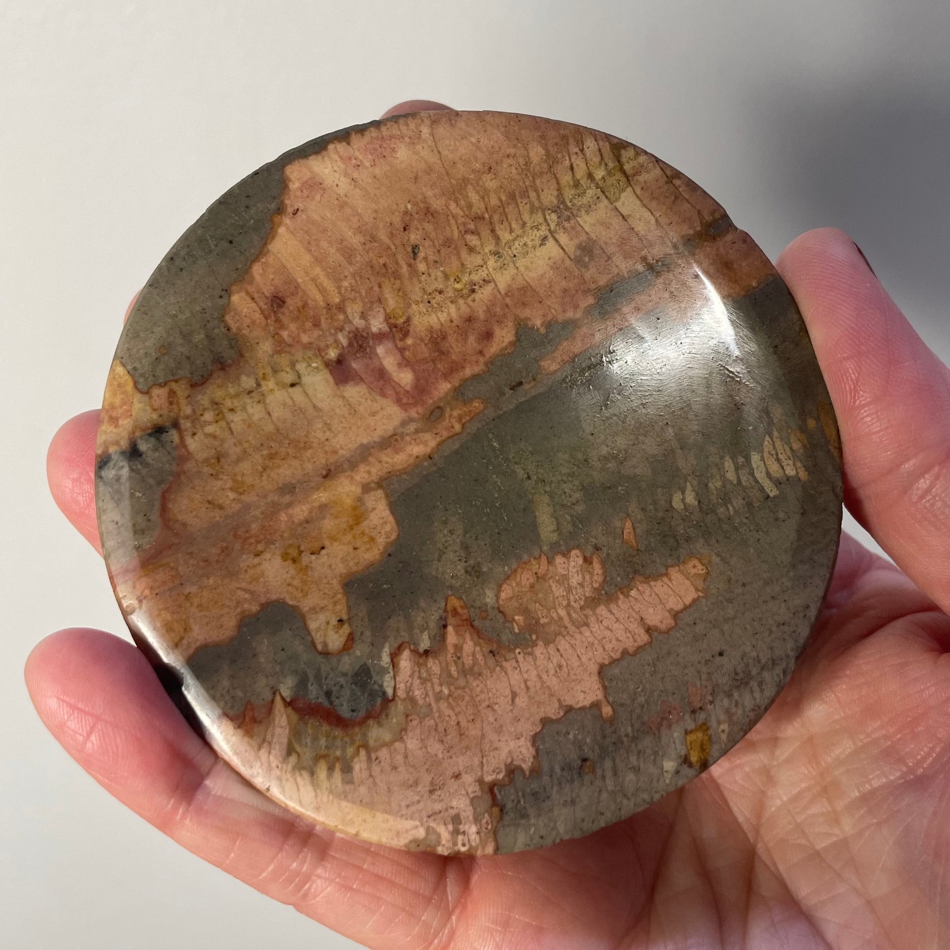 Ocean Jasper trinket bowl 8cm