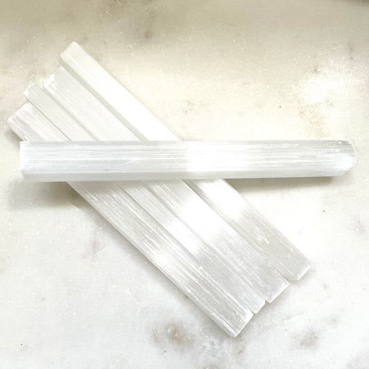 Selenite cleansing wand 10cm