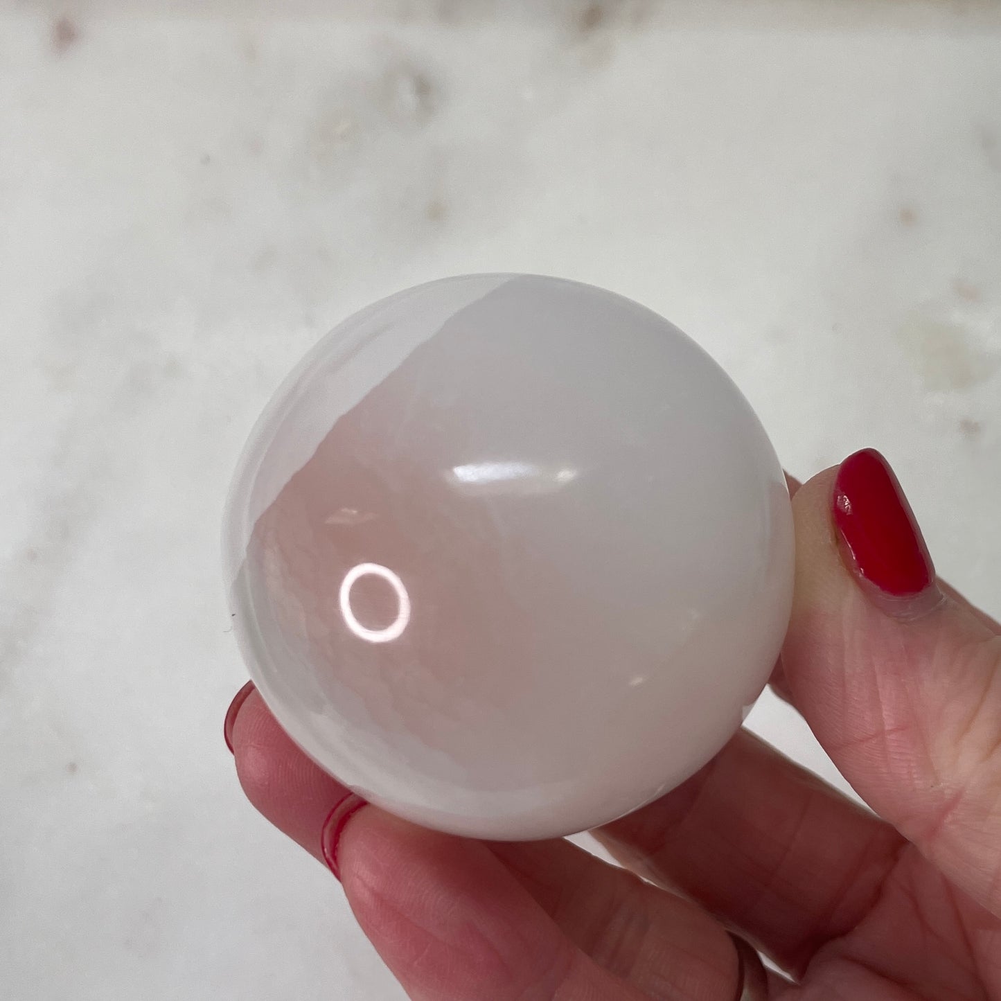 Selenite Sphere - 5cm/6.5cm