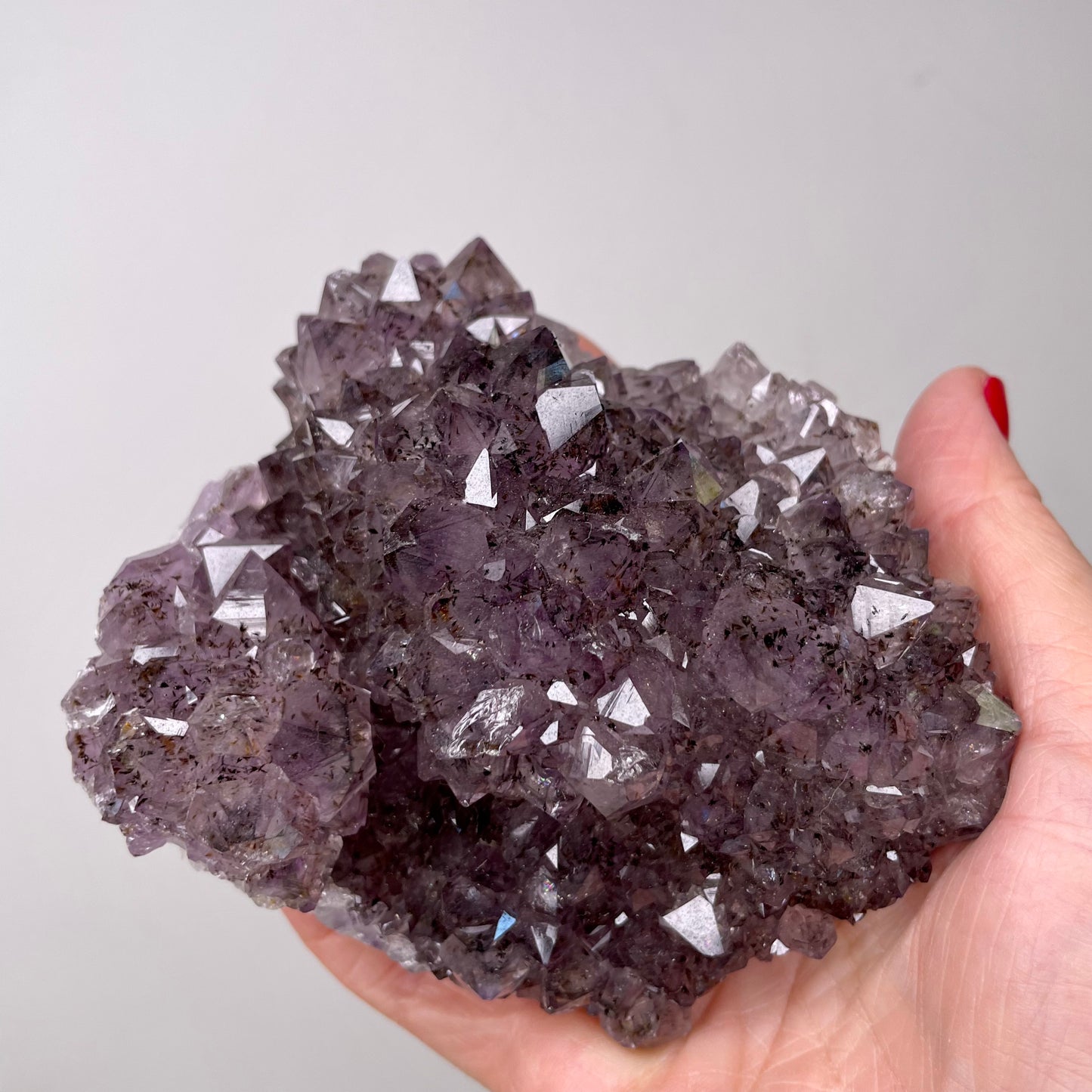 Amethyst cluster