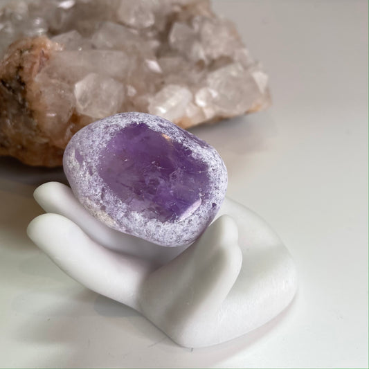 Ema egg / Seer stones - Amethyst