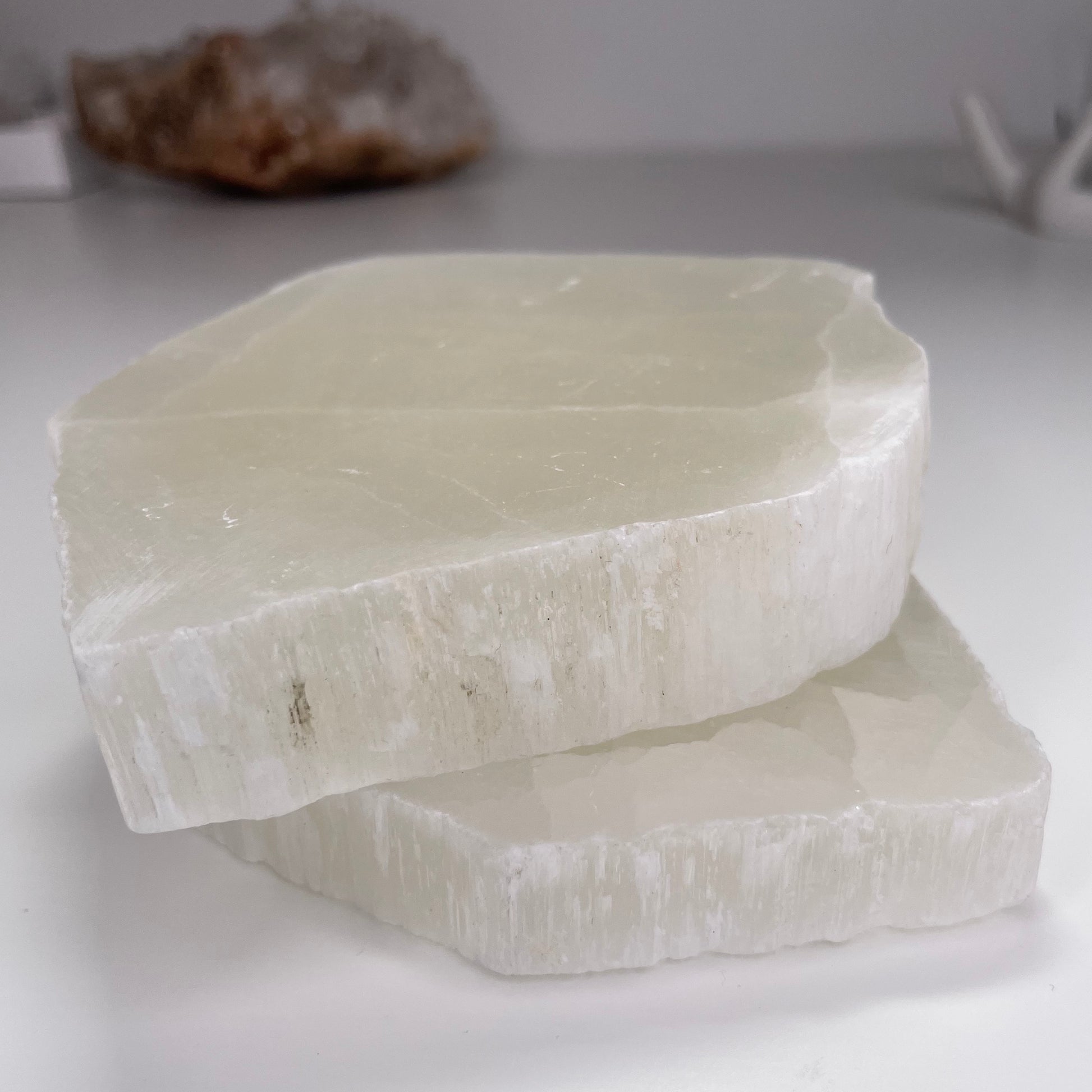 Selenite charging slab - med