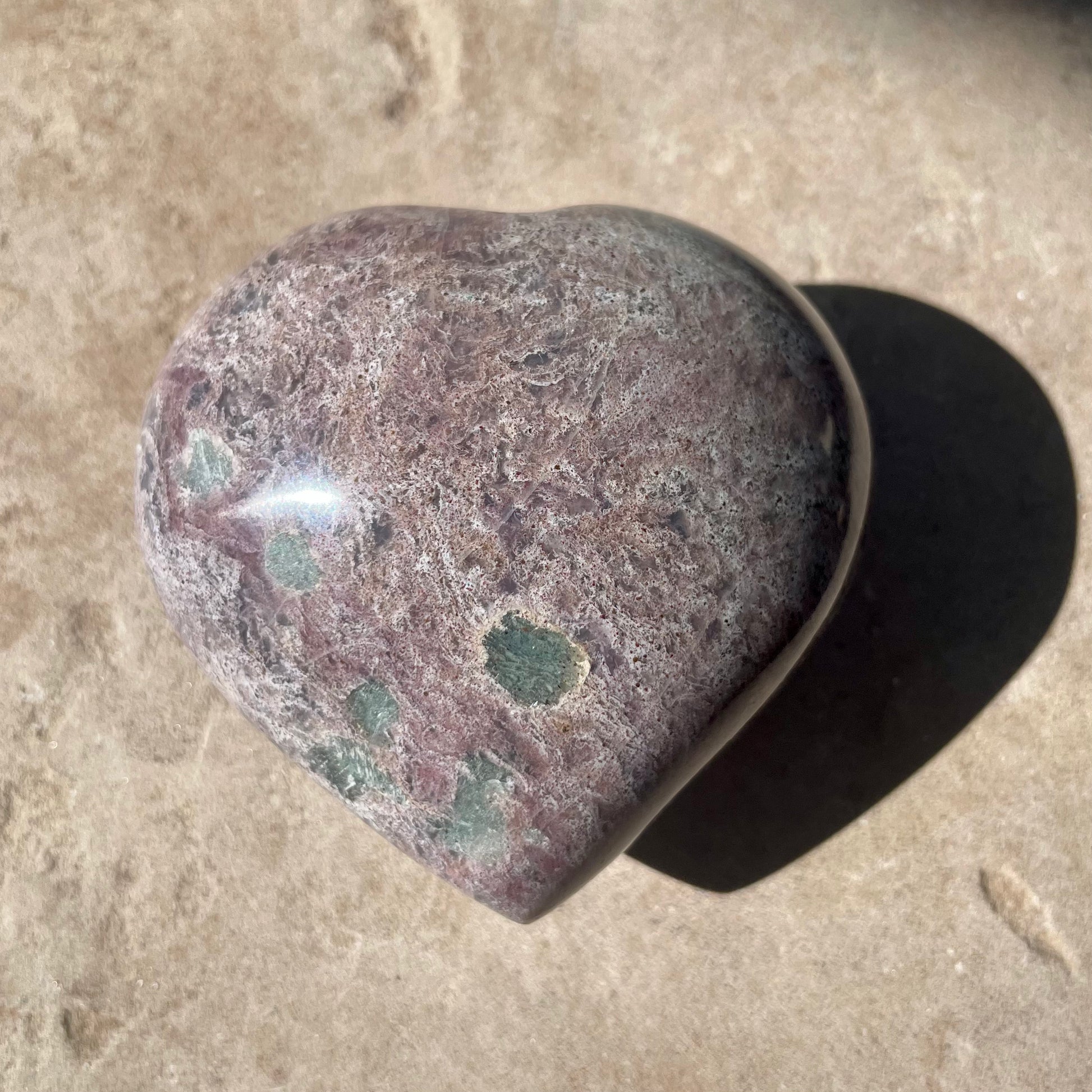 Ocean Jasper heart
