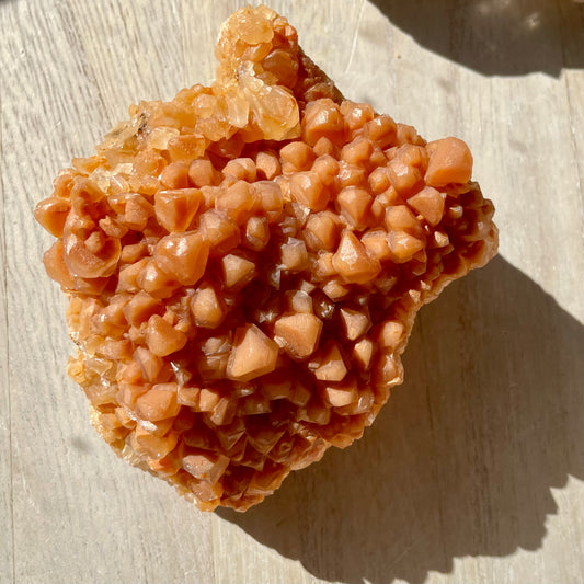 Orange Calcite Cluster 452G