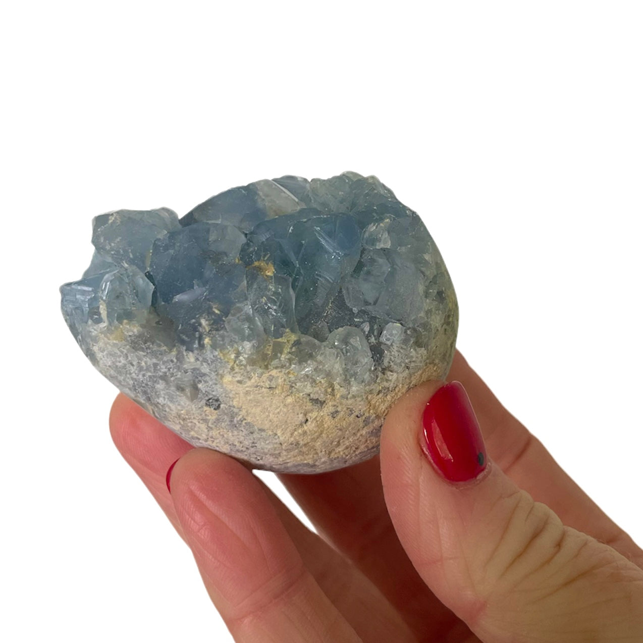 Celestite clusters