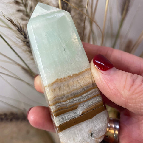 Caribbean calcite tower 8.5cm