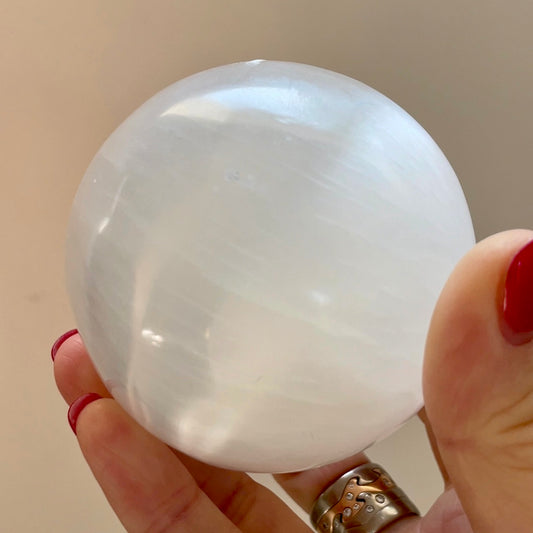 Selenite Sphere - 5cm/6.5cm
