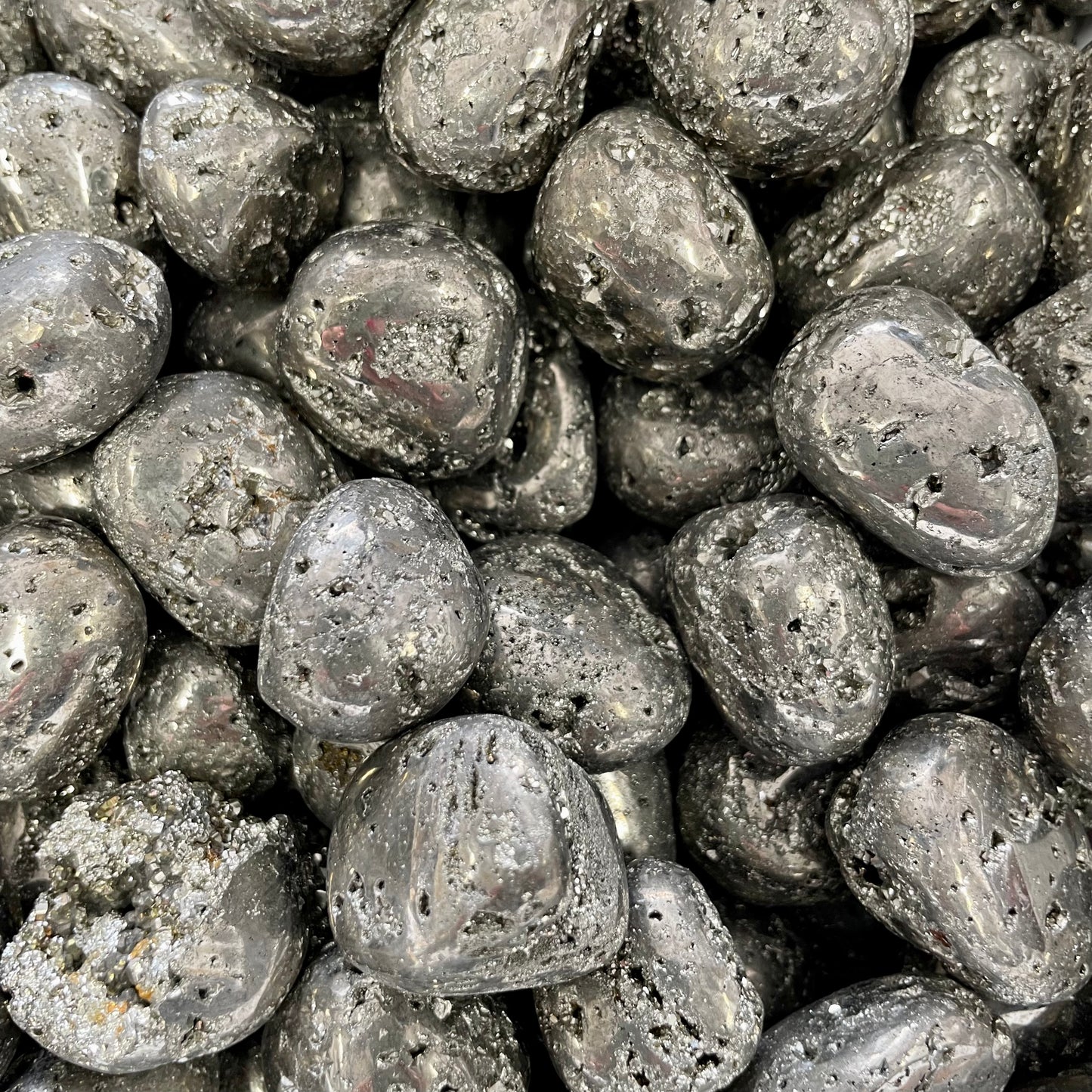 Pyrite Tumbles