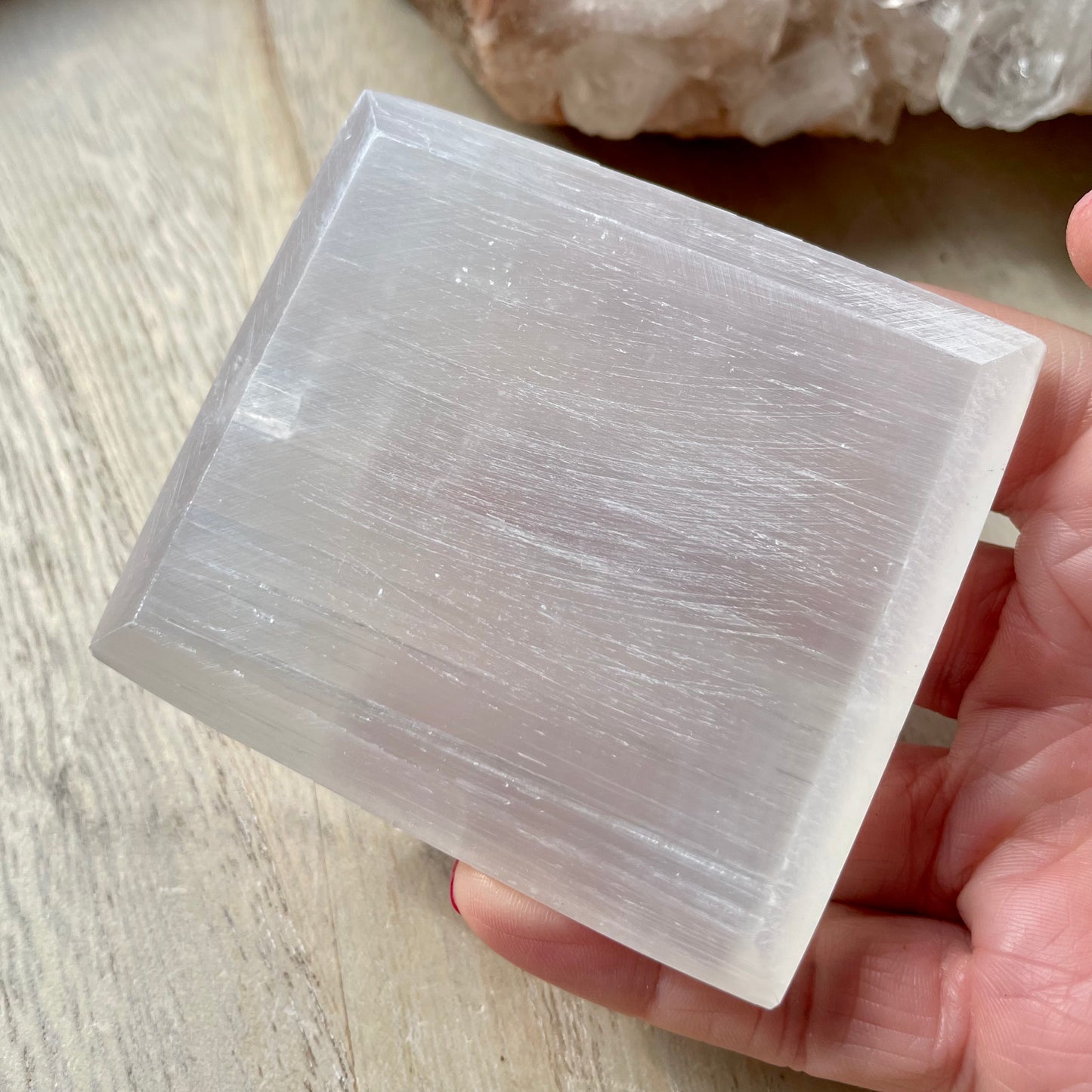 Selenite charging plate 7CM